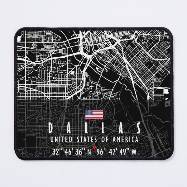 Item preview, DALLAS MAP USA designed and sold by hatimelhag.
