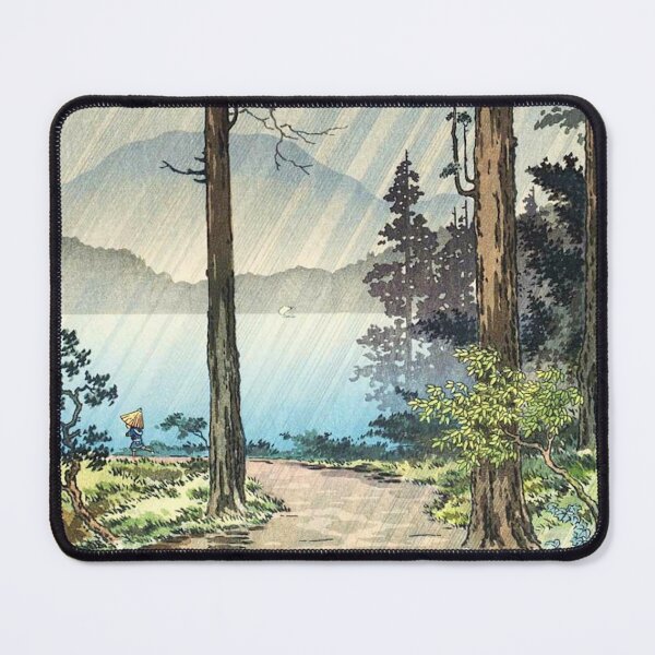 Item preview, Tsuchiya Koitsu - Morning Rain at Hakone designed and sold by ArtExpression.