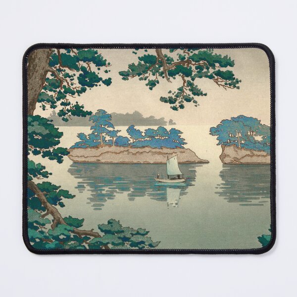 Item preview, Tsuchiya Koitsu - Rain at Matsushima designed and sold by ArtExpression.