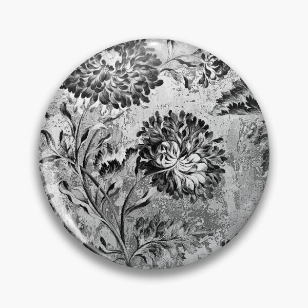 Item preview, Floral black and white, classic on shabby chic.  designed and sold by Point-Of-DD.