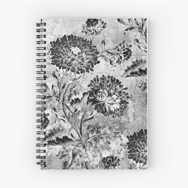 Item preview, Floral black and white, classic on shabby chic.  designed and sold by Point-Of-DD.