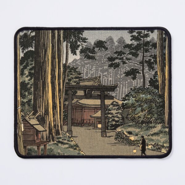 Item preview, Tsuchiya Koitsu - Futarasan, Nikko, Mountain Temple designed and sold by ArtExpression.