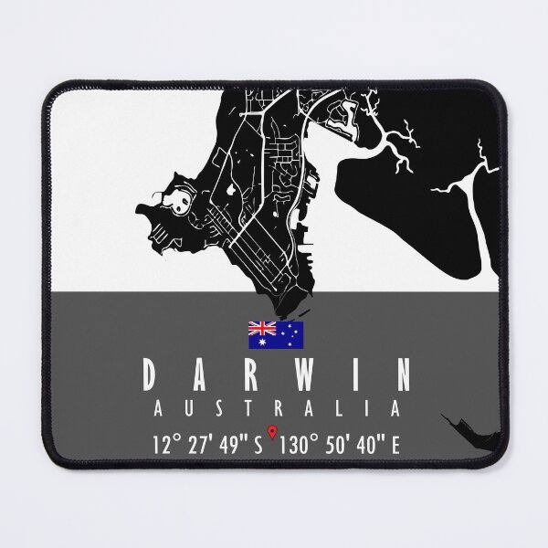 Artikelvorschau, DARWIN KARTE AUSTRALIEN entworfen und verkauft von hatimelhag.