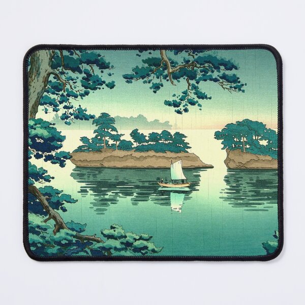 Item preview, Tsuchiya Koitsu - Rain at Matsushima designed and sold by ArtExpression.