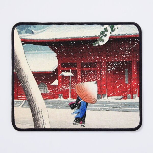 Item preview, Kawase Hasui - Zojoji Temple in Snow designed and sold by ArtExpression.