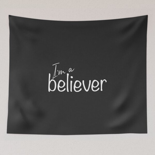 Item preview, Christian Design - I'm a Believer - Minimal Simple Graphic designed and sold by simplydesignart.