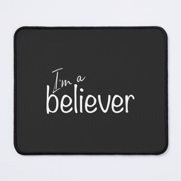 Item preview, Christian Design - I'm a Believer - Minimal Simple Graphic designed and sold by simplydesignart.