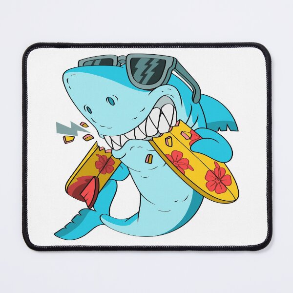 Item preview, Shark Break Surfboard Green designed and sold by artorno.