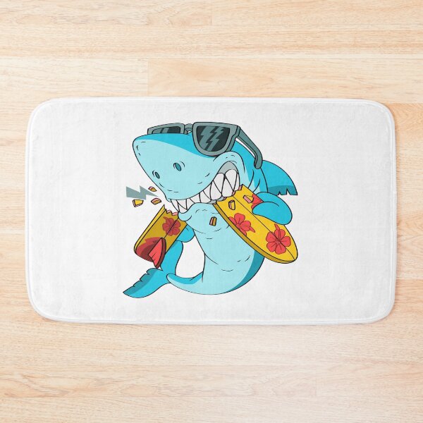 Item preview, Shark Break Surfboard Green designed and sold by artorno.