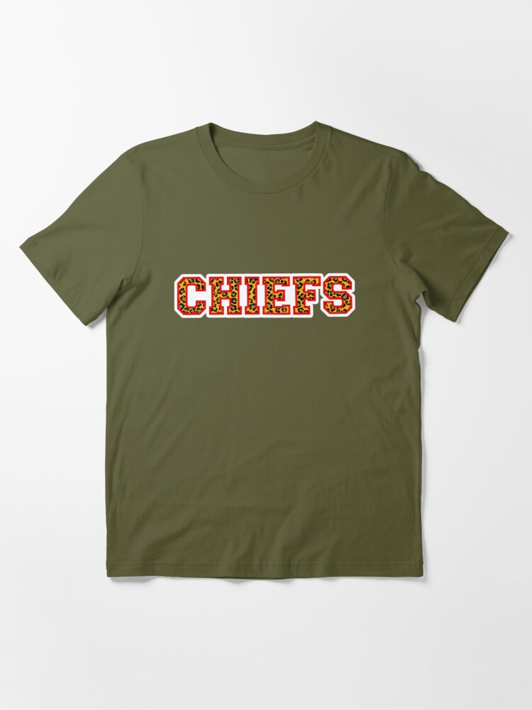 Kansas City Chiefs Leopard Print Kids T-Shirt for Sale by Dguzman04