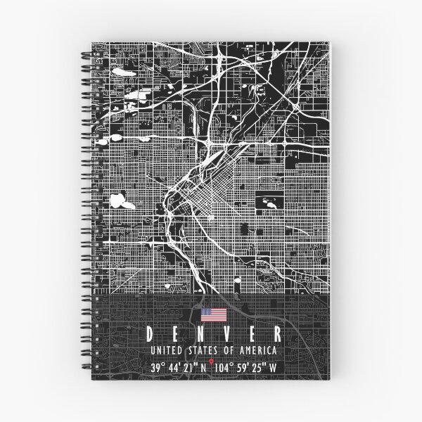 Item preview, DENVER MAP USA designed and sold by hatimelhag.