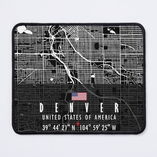 Item preview, DENVER MAP USA designed and sold by hatimelhag.