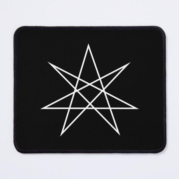 Item preview, The Elven Star Unicursal Septagram Heptagram Sacred Geometry designed and sold by signsandsymbols.