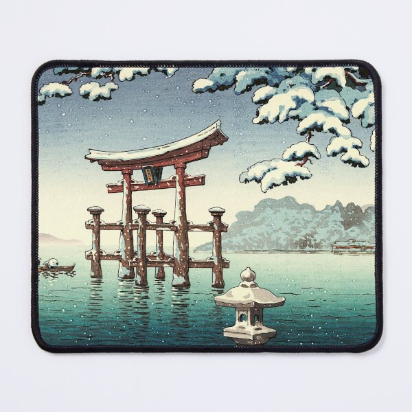 Item preview, Tsuchiya Koitsu - Snowy Miyajima designed and sold by ArtExpression.