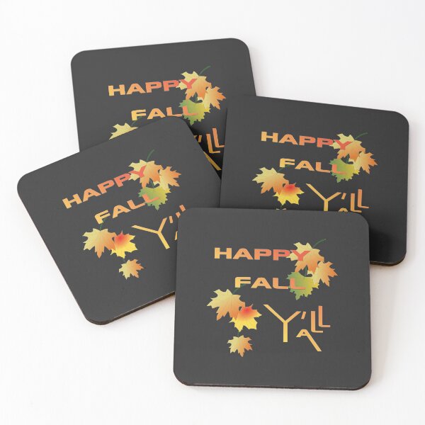 Item preview, Christian Design - Happy Fall Y'all - Autumn Leaves designed and sold by simplydesignart.