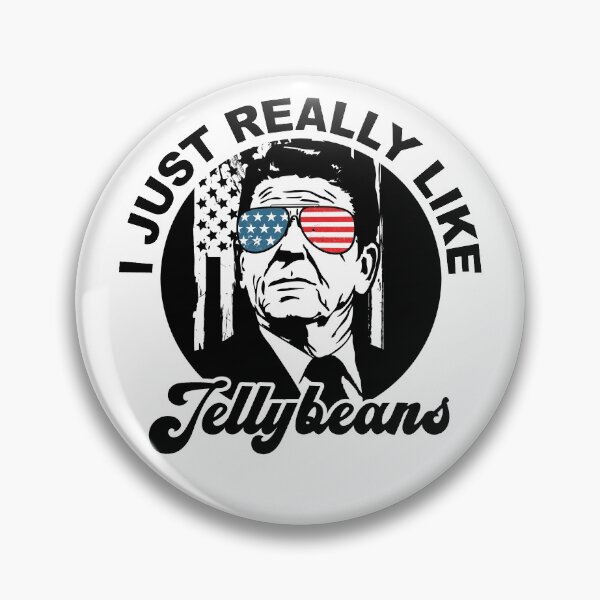 Item preview, Ronald Reagan Loves His Jellybeans and Mother (aka wife) Cool Vintage designed and sold by CharJens.