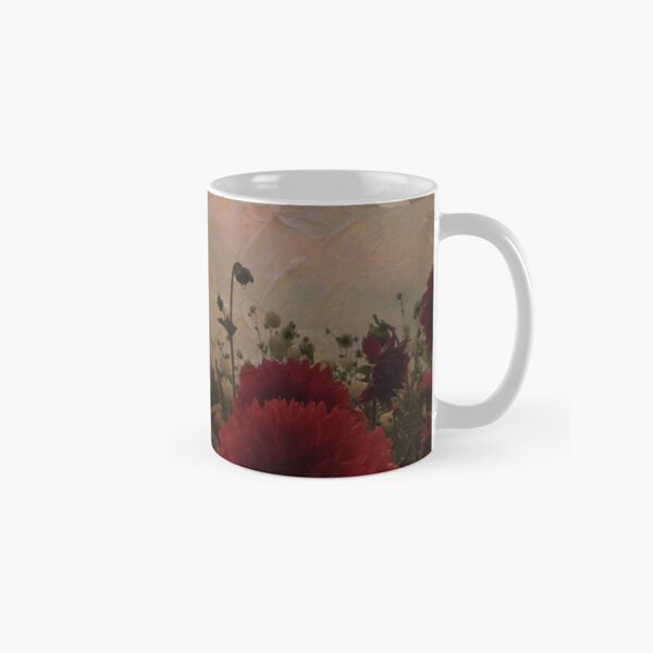 My kingdom for a red flower in the sunset Classic Mug