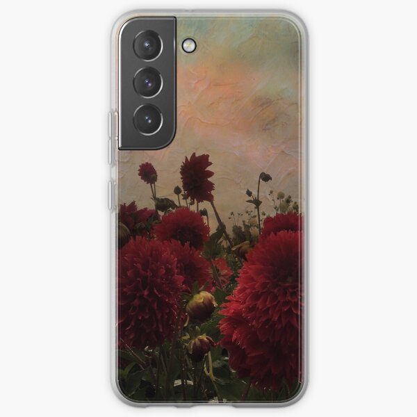 My kingdom for a red flower in the sunset Samsung Galaxy Soft Case