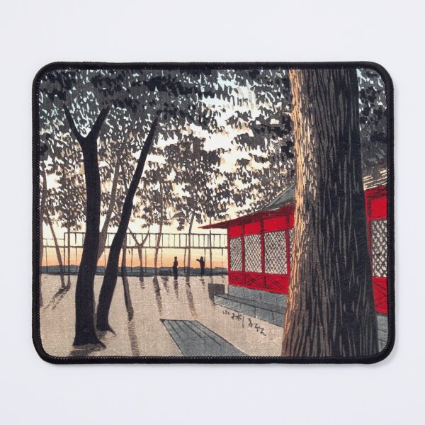 Item preview, Kanda Shrine at Dawn by Kobayashi Kiyochika designed and sold by ArtExpression.