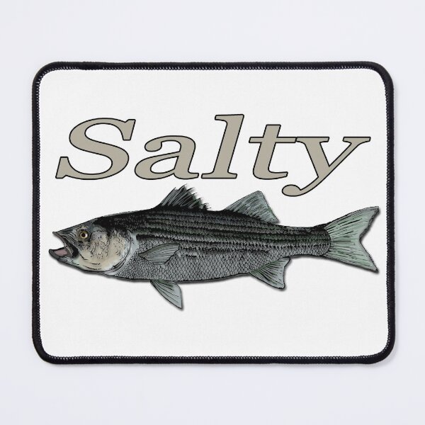Item preview, Fishing Salty Striped bass designed and sold by hookink.