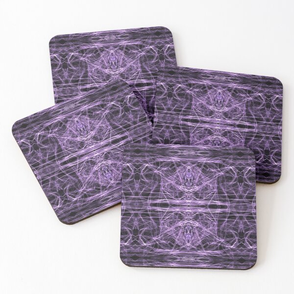 Item preview, Liquid Light Series #47 ~ Purple Abstract Fractal Pattern designed and sold by Ascension Vibrations.