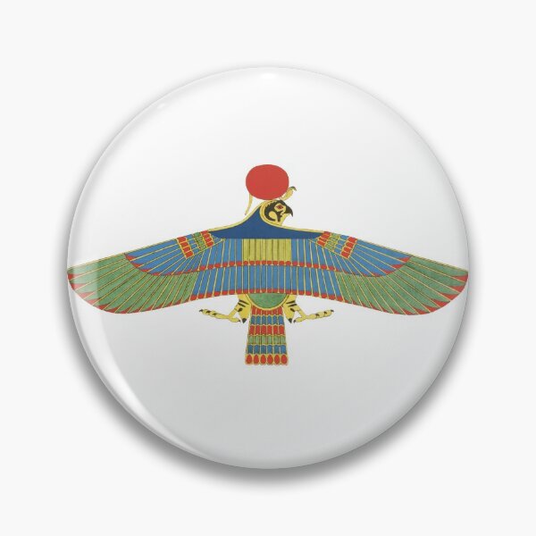 Item preview, Hawk, emblem of Ra illustration from Pantheon Egyptien by Leon Jean Joseph Dubois designed and sold by gizmut.