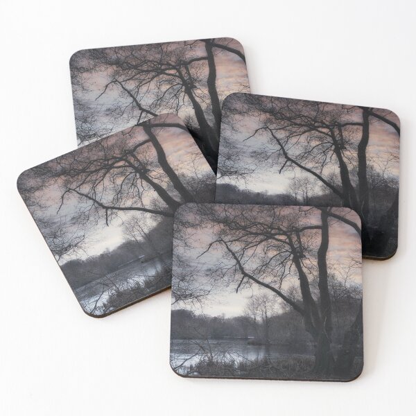 Not a sound to be heard, not a soul in sight Coasters (Set of 4)