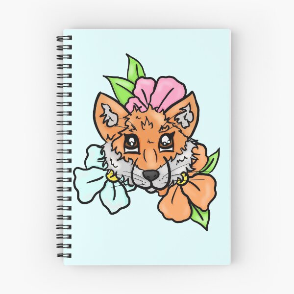 Item preview, Flower Fox designed and sold by BioLushGraphics.
