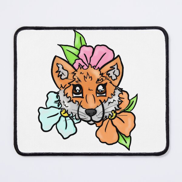 Item preview, Flower Fox designed and sold by BioLushGraphics.