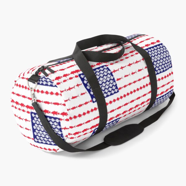Item preview, United States of America Fish Flag designed and sold by hookink.