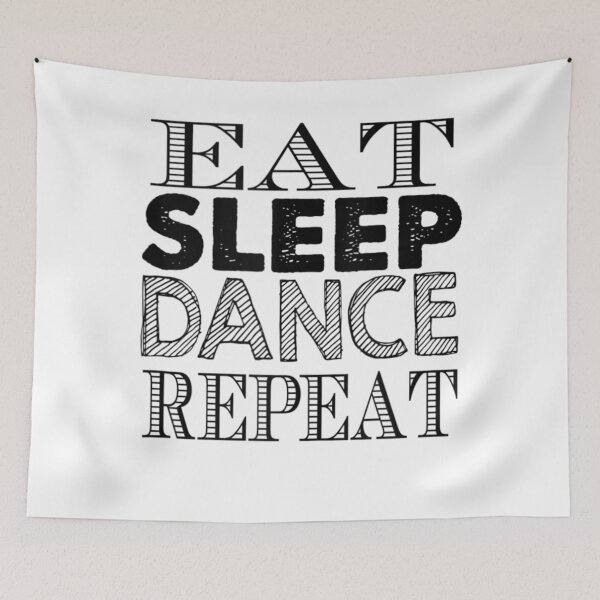 Item preview, Eat Sleep Dance Repeat - Funny Dancing Tank Top designed and sold by DieterShop.