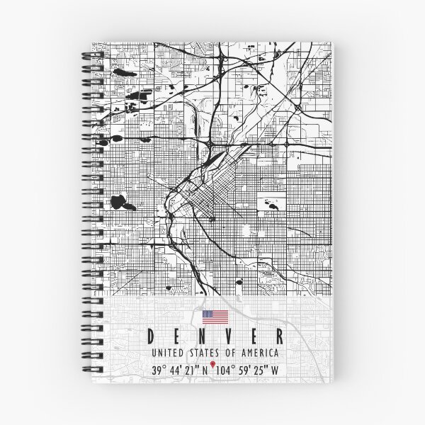 Item preview, DENVER MAP USA designed and sold by hatimelhag.