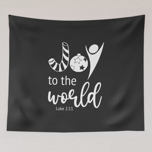 Item preview, Christian Christmas Design - Joy to the World - Luke 2:11 designed and sold by simplydesignart.