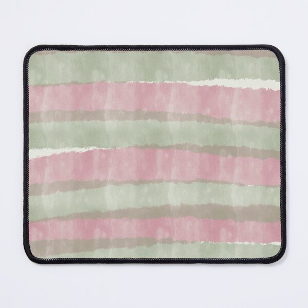 Item preview, Vintage Style Colorful Pink Green Brown Texture Watercolor Stripes Lines Pattern  designed and sold by wenjunior.