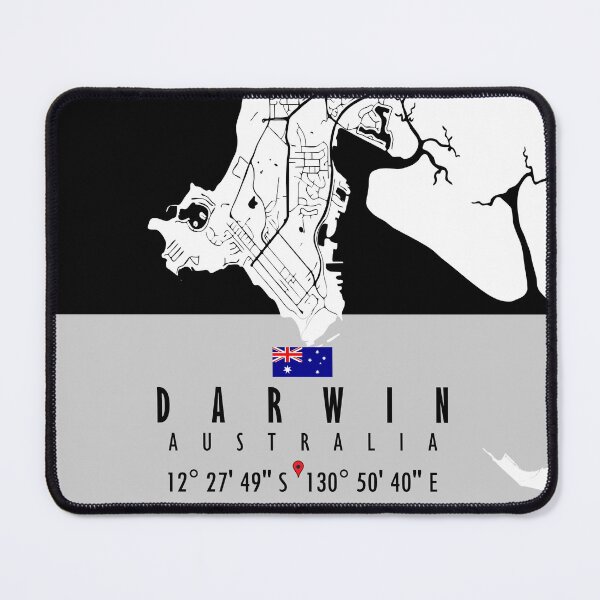 Artikelvorschau, DARWIN KARTE AUSTRALIEN entworfen und verkauft von hatimelhag.