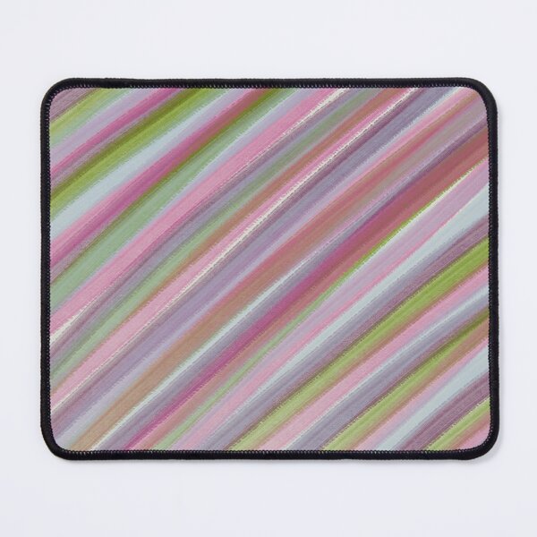 Item preview, Vintage Style Colorful Pink Green Brown Texture Acrylic Stripes Lines Pattern  designed and sold by wenjunior.