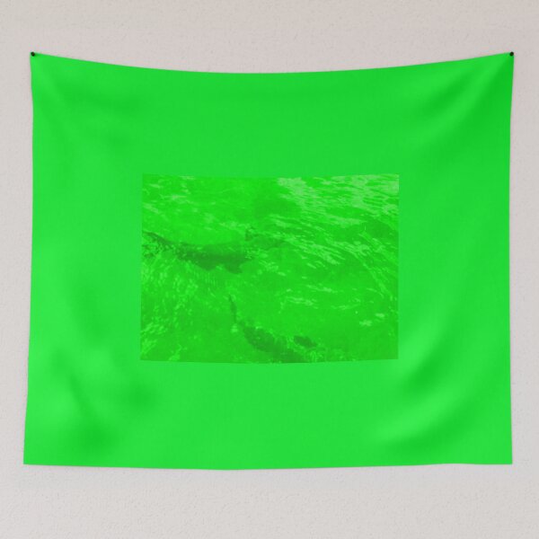 Item preview, Green fish design designed and sold by AlicesArtistry.