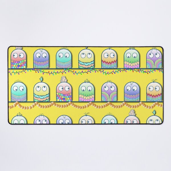 Item preview, Cute little rainbow creatures pattern designed and sold by CiniArt.