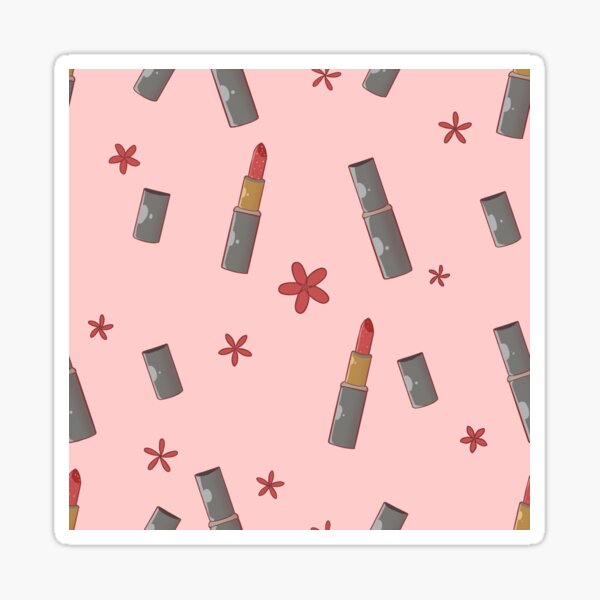 Classic Red Lipstick Sticker for Sale by CatharticTick