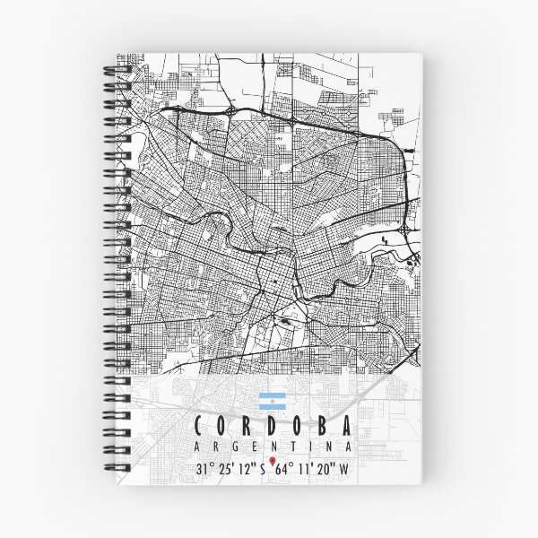 Item preview, CORDOBA MAP ARGENTINA designed and sold by hatimelhag.