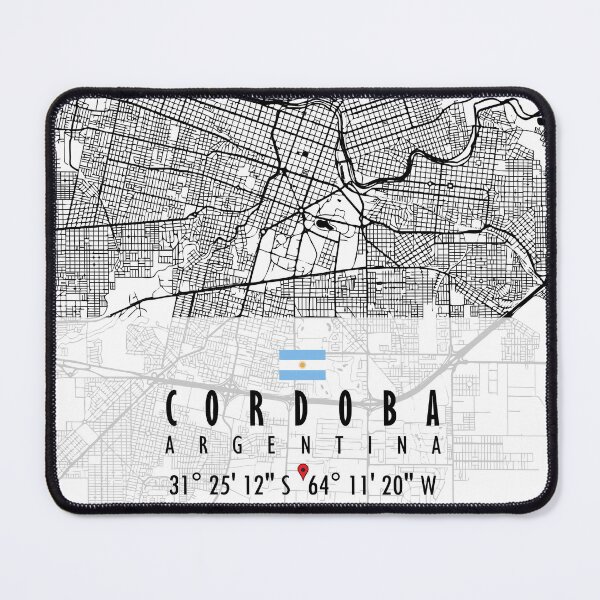 Item preview, CORDOBA MAP ARGENTINA designed and sold by hatimelhag.