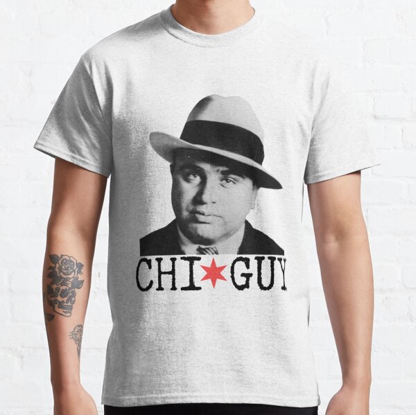 Al Capone Retro T-shirt Mafia Culte dans posthume Mobster Gangster Gang Cosa Nostra 