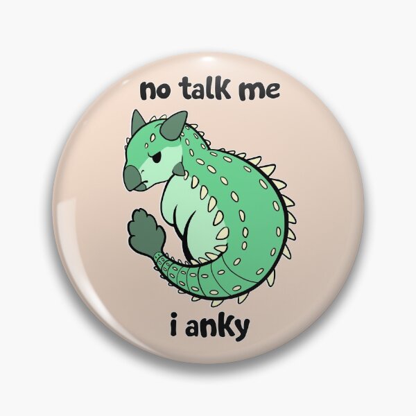 Item preview, no talk me, i anky designed and sold by Chantal Schroeder.