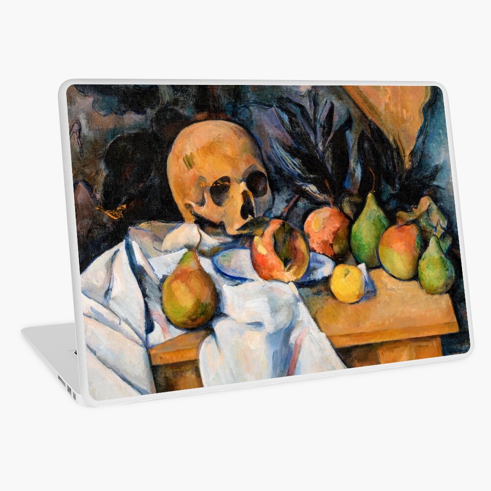 cezanne still life with skull