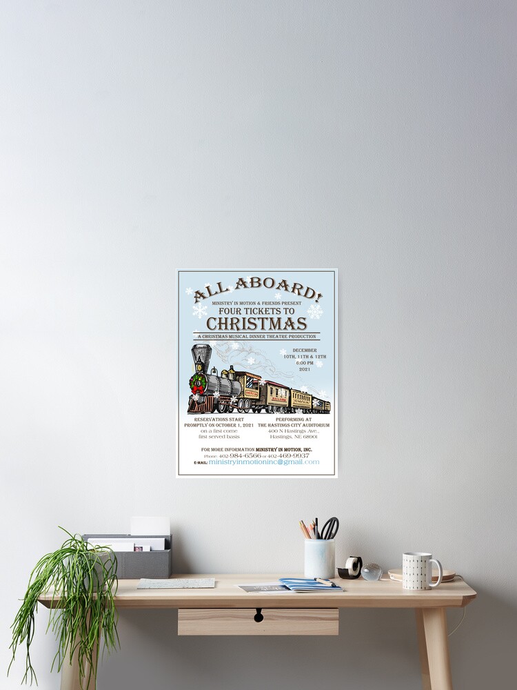 Thumbnail 2 of 3, Poster, 4 Tix designed and sold by blessitshop.