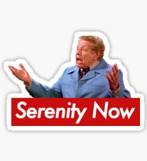 seinfeld serenity now button