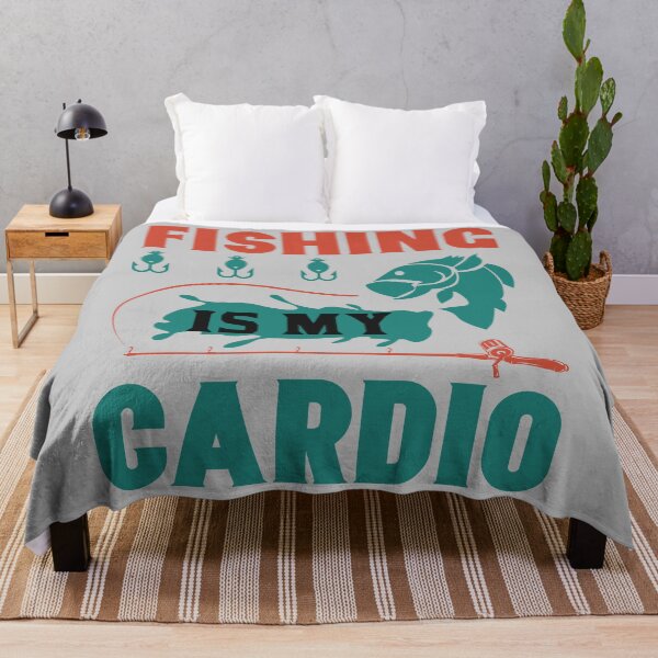 Item preview, Fishing Is my Cardio designed and sold by mostanesta.