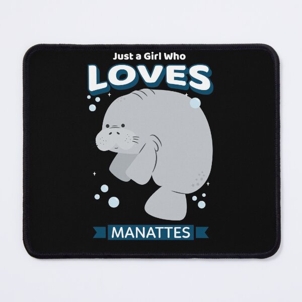 Item preview, Just A Girl Who Loves Manatees designed and sold by DesignByAmyPort.