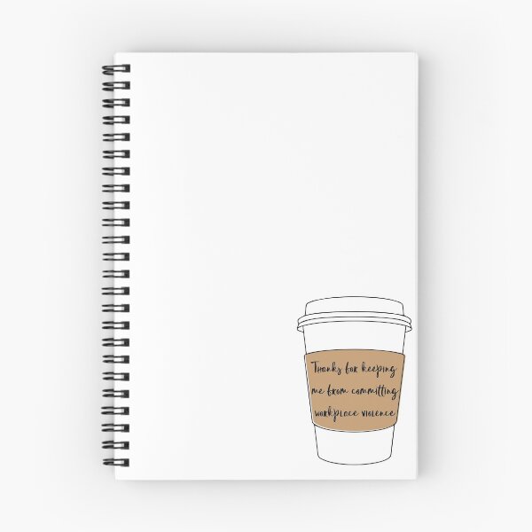 Item preview, Thanks for Keeping Me From Committing Workplace Violence designed and sold by ScissortailCo.