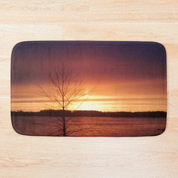 Item preview, Winter Lake Sunset designed and sold by Theresa Wheatley.